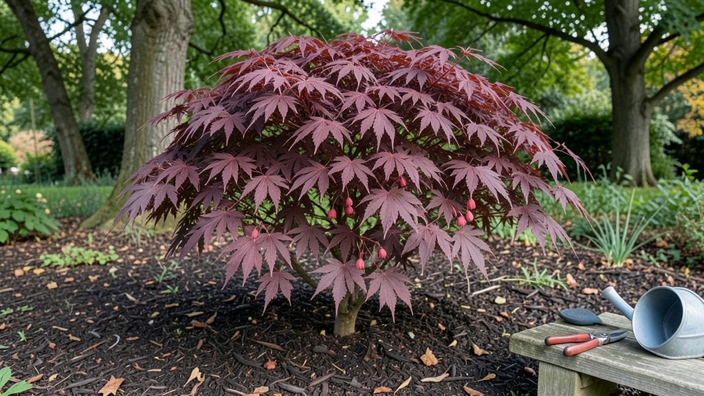 Blooming Maple Plant: Sun-Dappled Canopy in 3 Years