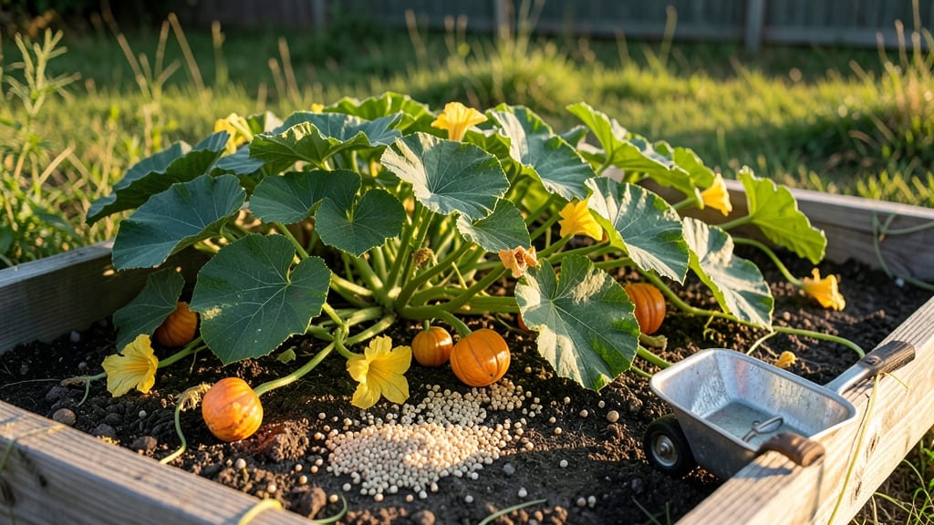 Fertilizing Pumpkin Plants: N-P-K Ratios for Vines and Blooms Explained