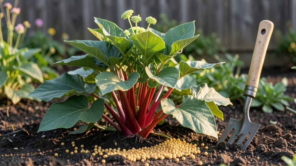 Fertilizing Rhubarb Plants: When, What, and How to Avoid Leafy Overgrowth