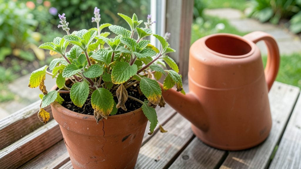 Overwatered Mint Plant: Root Rot Rescue With Air-Dry Revive Method