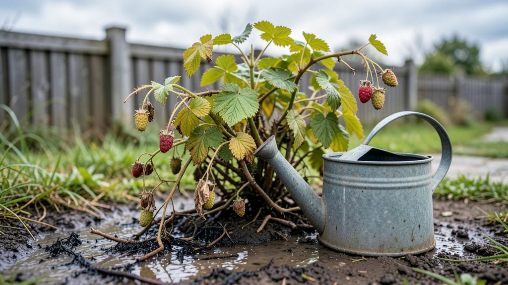 Overwatered Raspberry Plants: Root Rot Rescue With Hydrogen Peroxide