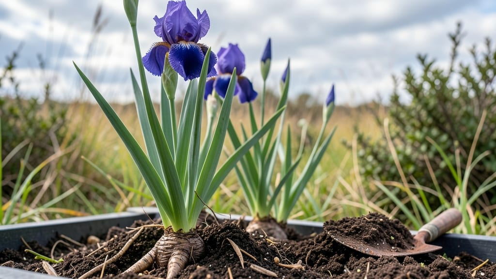 Planting Iris Tubers: Spring-Blooming Perfection in 3 Simple Steps