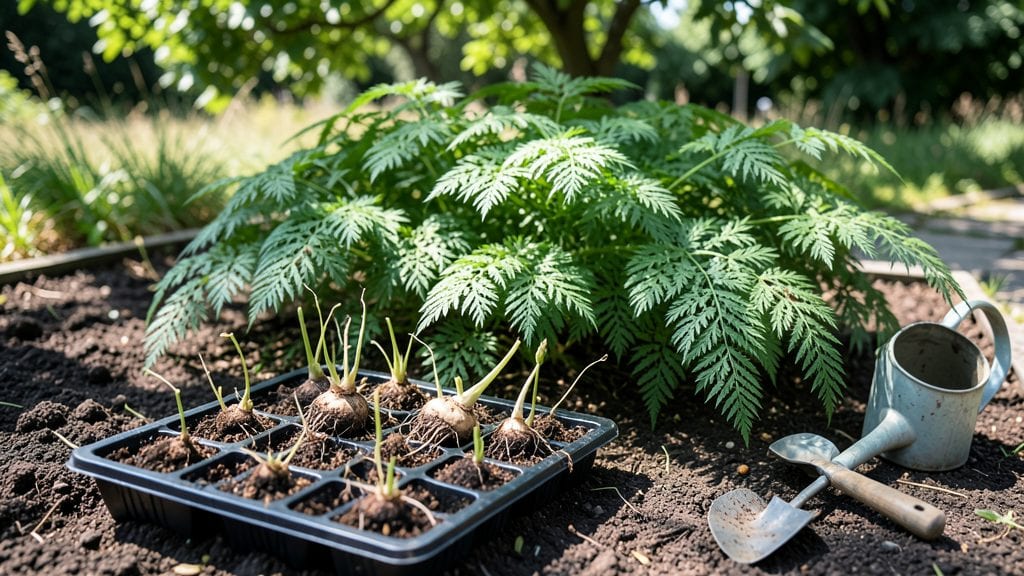 Propagating Asparagus Plants: Underground Crowns for Future Harvests