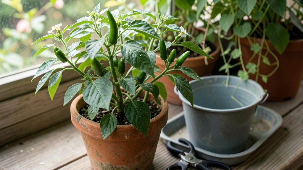Pruning Chilli Plants: Strategic Trimming for Bushier Plants and Bigger Peppers