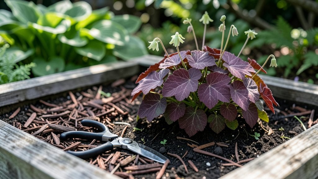 Pruning Heuchera Plants: Year-Round Color With Precision Trimming Guide