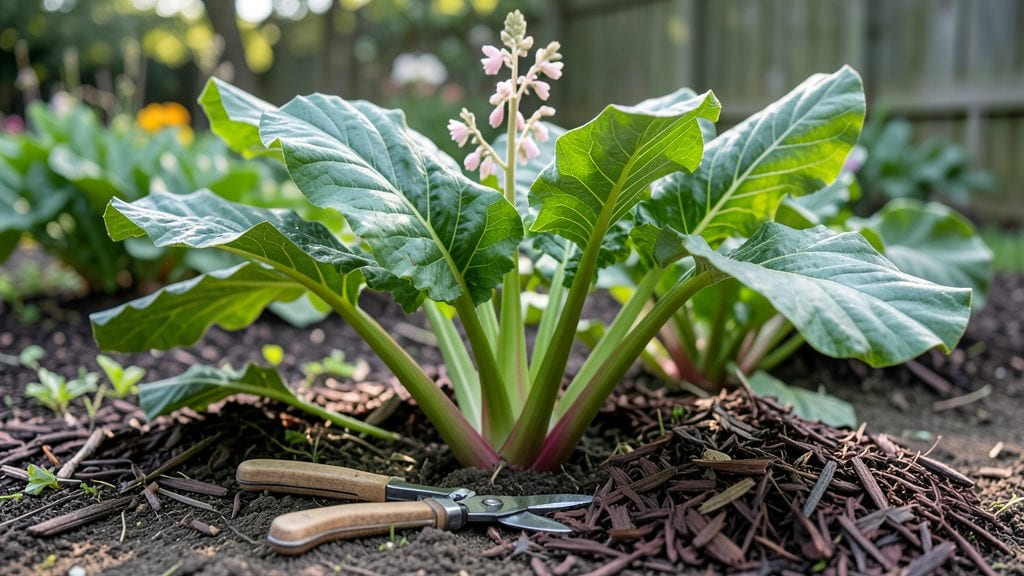 Pruning Rhubarb Plants: Year-Round Vigorous Growth With 3 Key Cuts