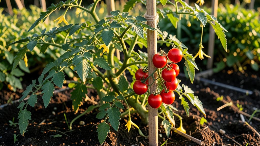 Tomato Plant Twist: Vertical Trellis Hacks for Space-Saving Harvests