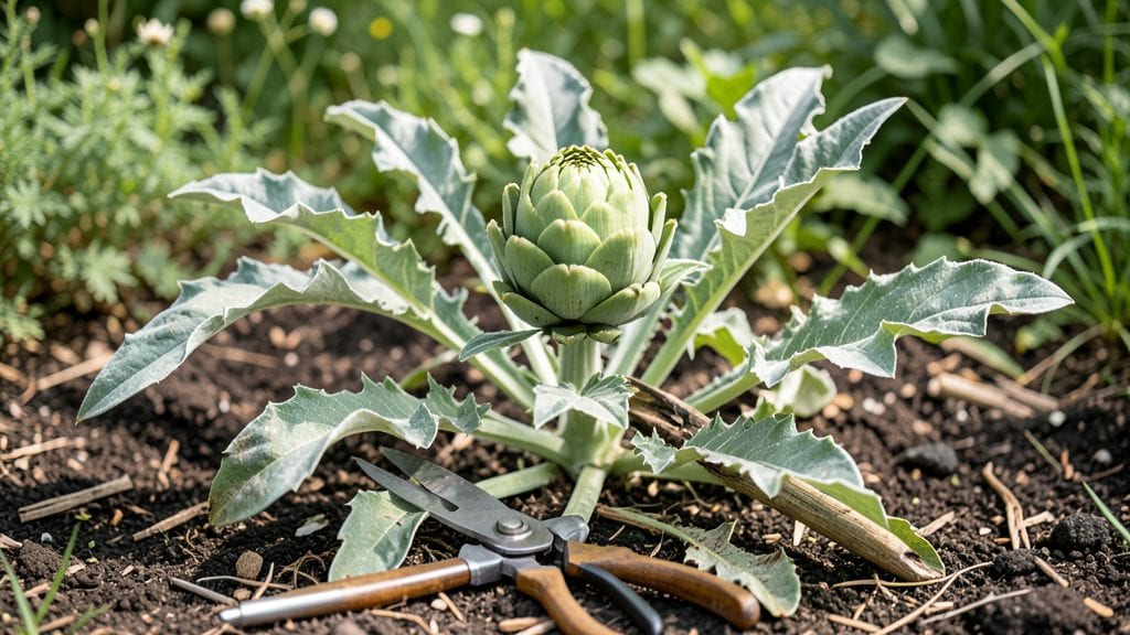 Artichoke Plant Trimming: Precision Cuts for Bushier Growth and Bigger Heads