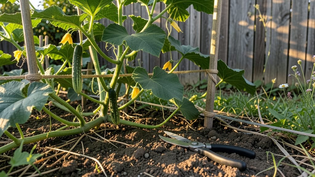 Trimming Cucumber Plants: Boost Harvests With 3 Precision Trims
