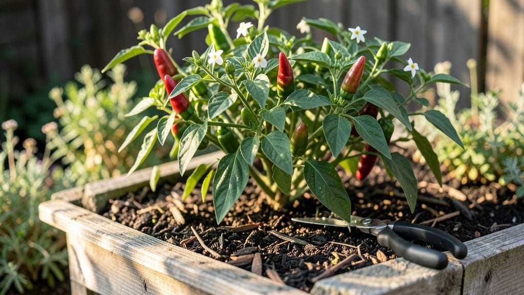 Jalapeño Plants Trimming: Precision Cuts for Bigger Harvests Year-Round