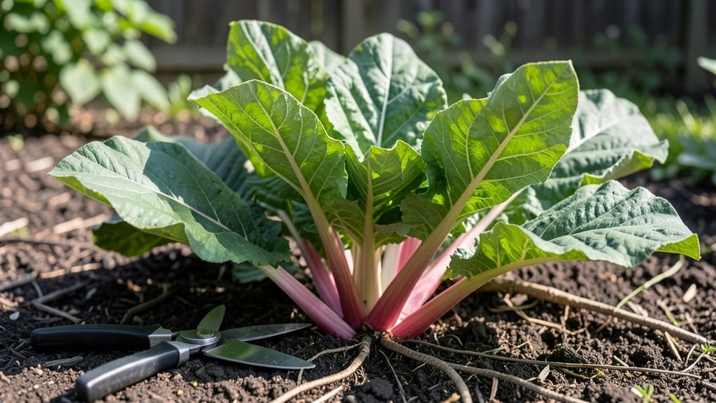 Trimming Rhubarb Plants: Springtime Revival for Bigger Harvests